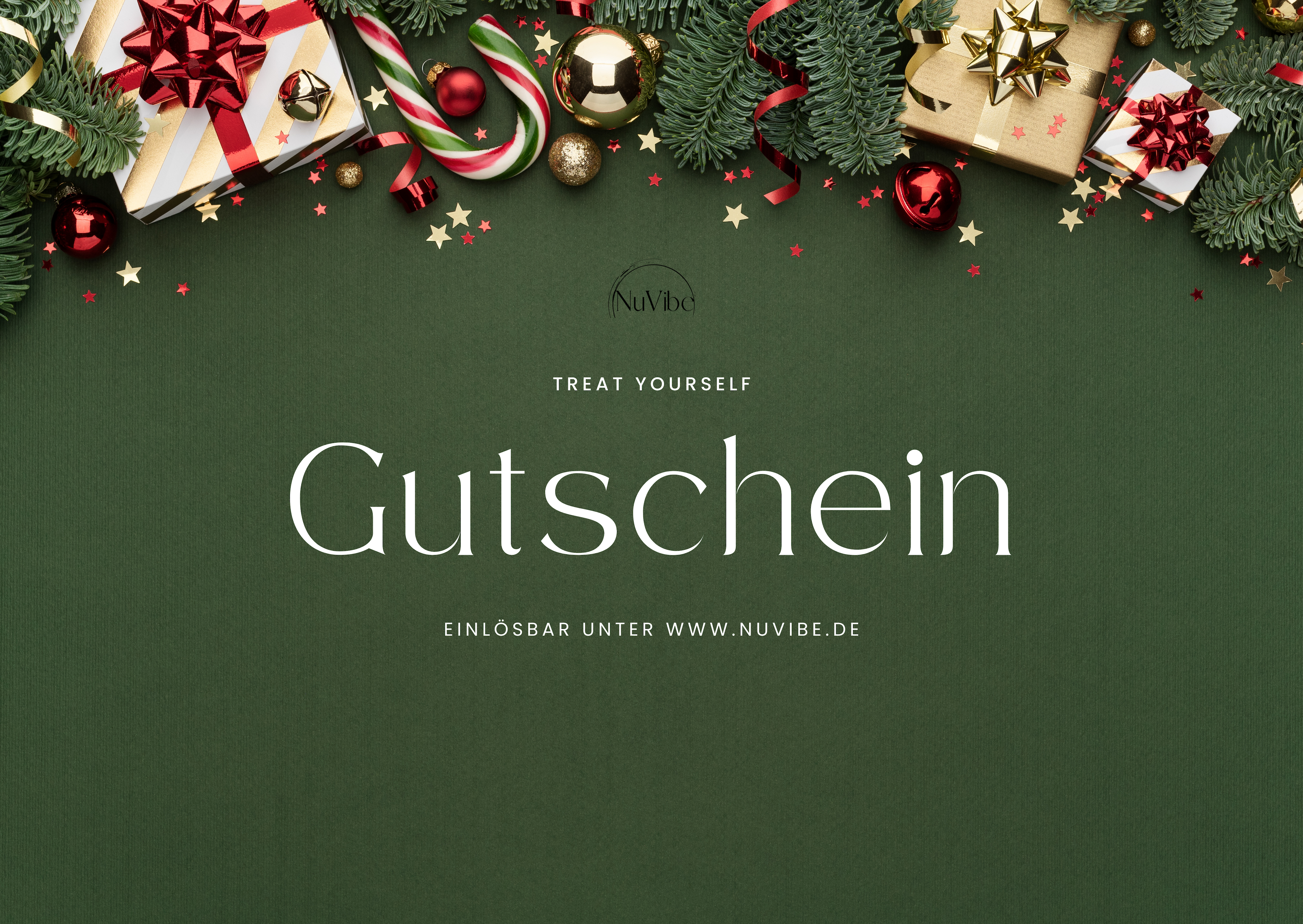 Geschenk Gutschein zu weihnachten