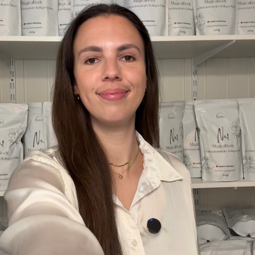 Jana Schumann von NuVibe das Versprechen