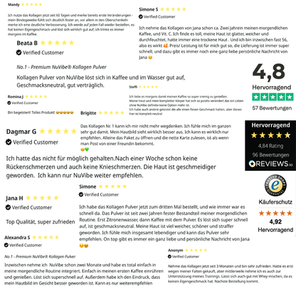 No.1 - Premium NuVibe® Kollagen Pulver
