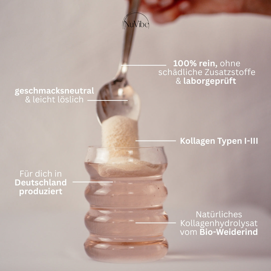 Höchste Qualität mit Kollagen von NuVibe