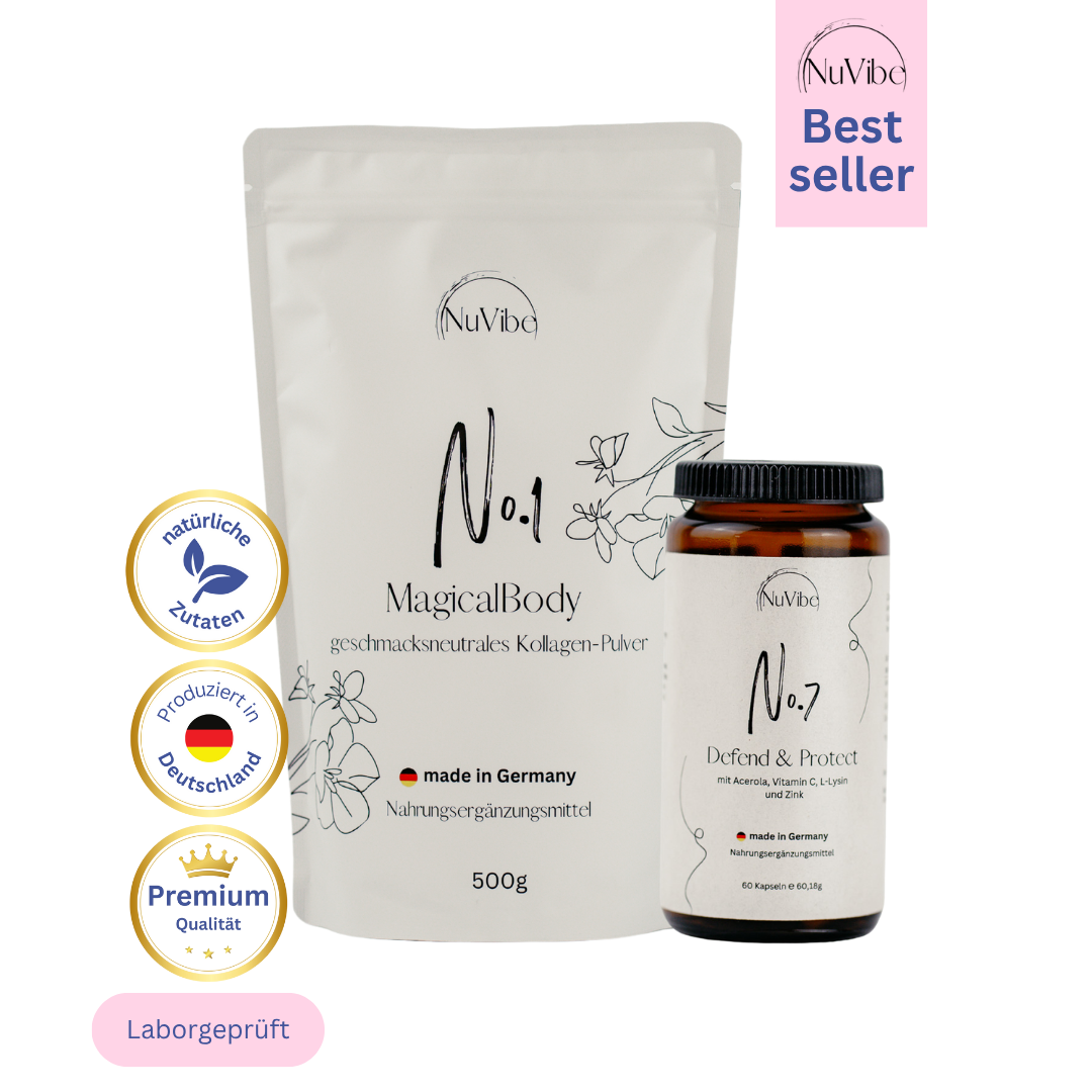 Kollagen + Vitamin C + Zink Paket