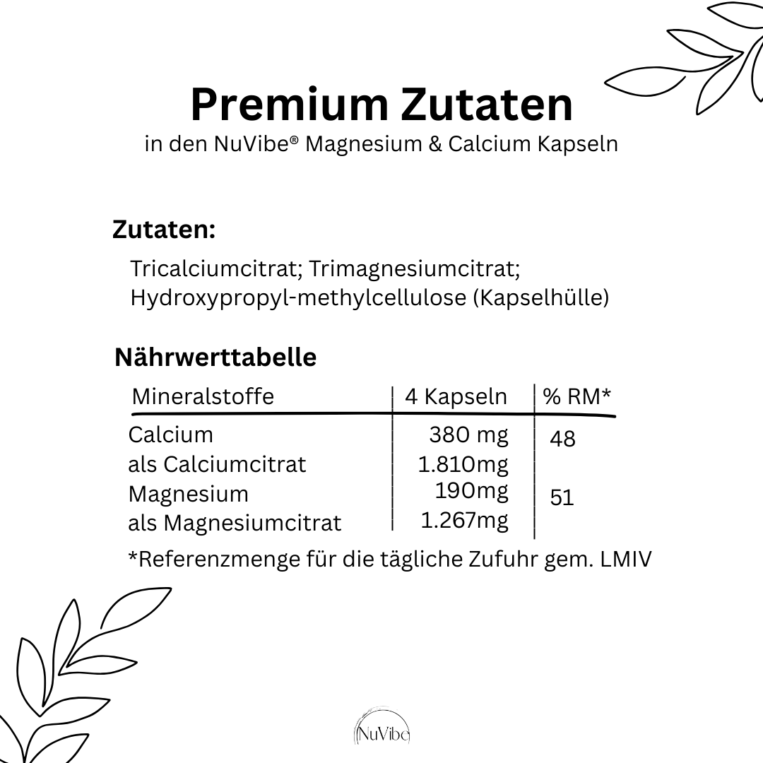 No.5 - Calcium &amp; Magnesium